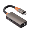 Porodo AudioLink Duo Lightning & 3.5mm Jack Splitter