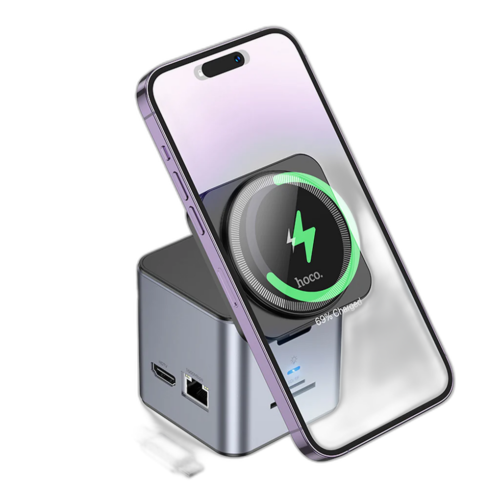 Hoco HB49 - 9in1 Wireless Fast Charging Station