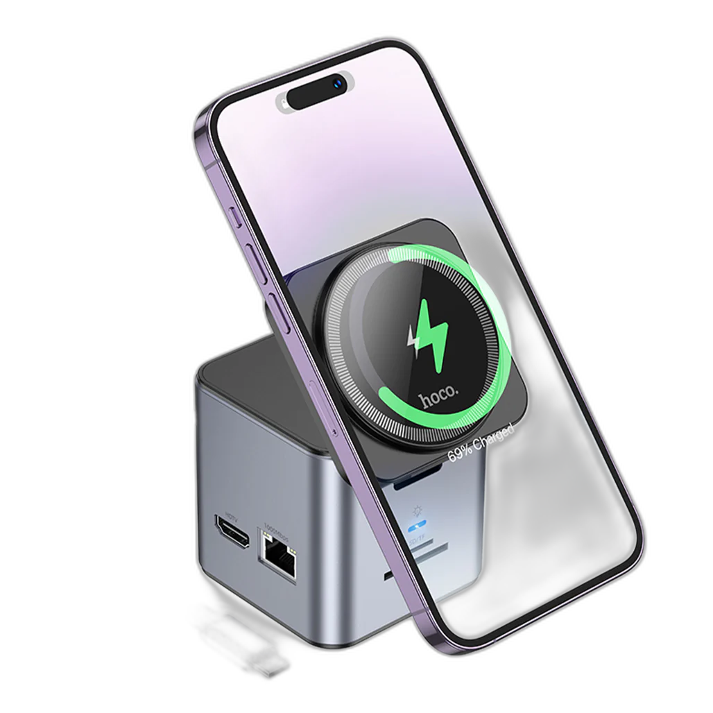 Hoco HB49 - 9in1 Wireless Fast Charging Station