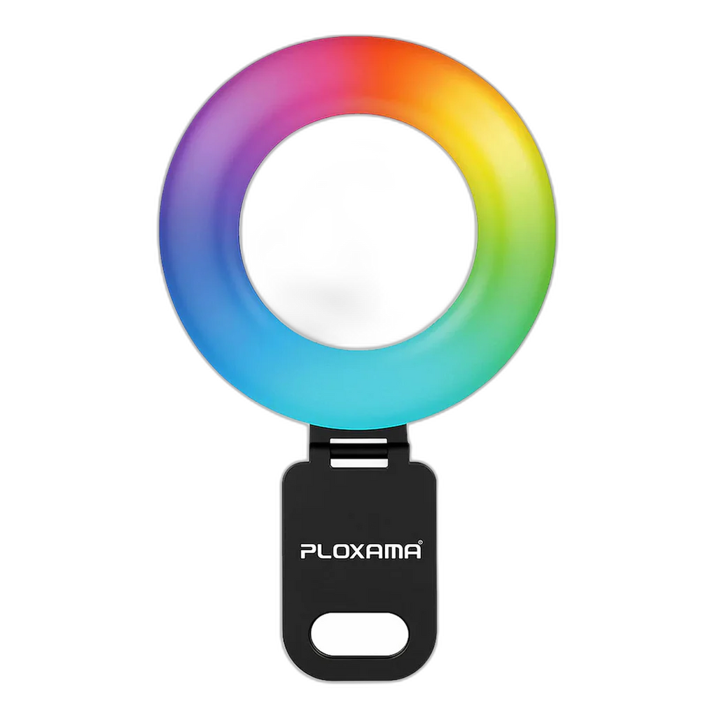 Plokama U20 PRO RGB Phone Clip LED Selfie Ring Light