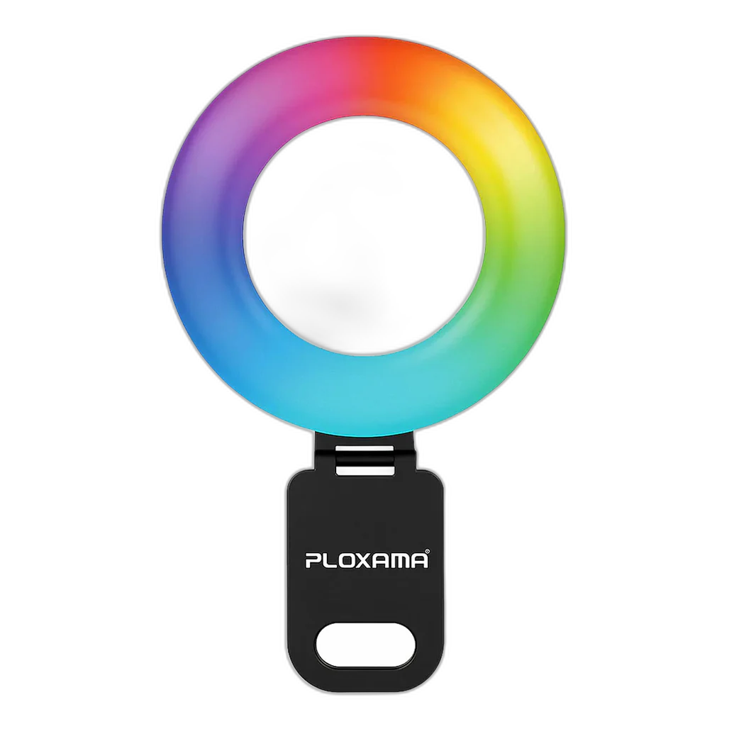 Plokama U20 PRO RGB Phone Clip LED Selfie Ring Light