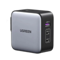 Ugreen 65W GaN Travel Charger – 3-Port Fast Charging Adapter with International Plugs