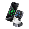Ugreen 35316 MagFlow 2-in-1 Wireless Charger (Qi2 15W, MagSafe Compatible, Foldable)