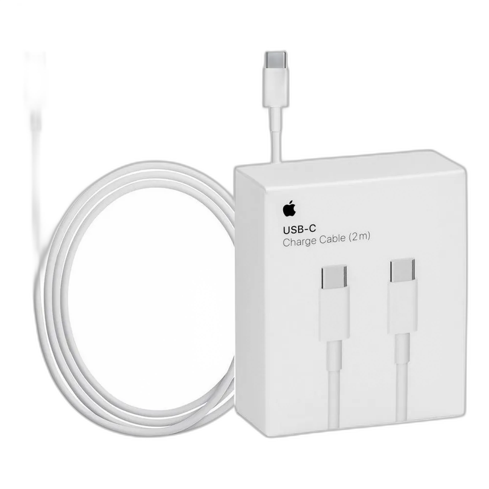 Apple Charge Cable USB-C male To USB-C male White 2m