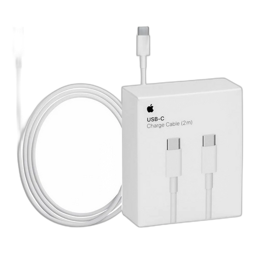 Apple Charge Cable USB-C male To USB-C male White 2m