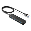 UGREEN USB 3.0 to 4- Port USB 3.0 Hub, with Power Port - 1M