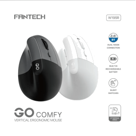 Fantech GO Comfy W195R Wireless Mouse