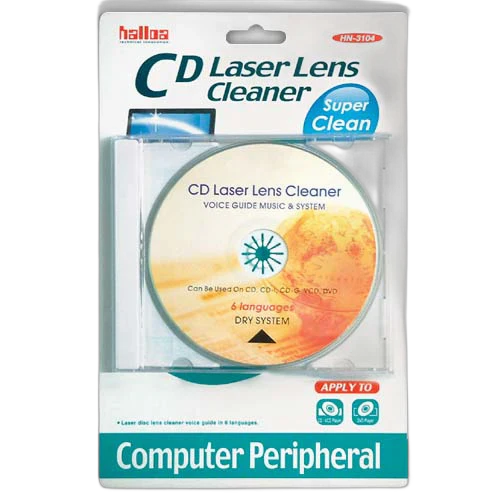 Halloa CD / DVD Laser Lens Cleaner Dry - HN3104