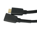 Conqueror HDMI Cable 4K High Speed Ethernet and Audio Gold Plated Connectors 30 Meter Black - C45G