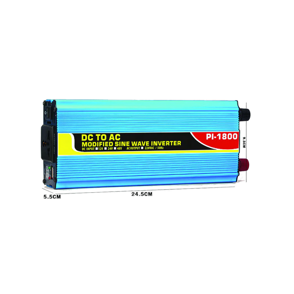 Conqueror 900 Watt Power Inverter DC 12 To AC 220V - PI1800