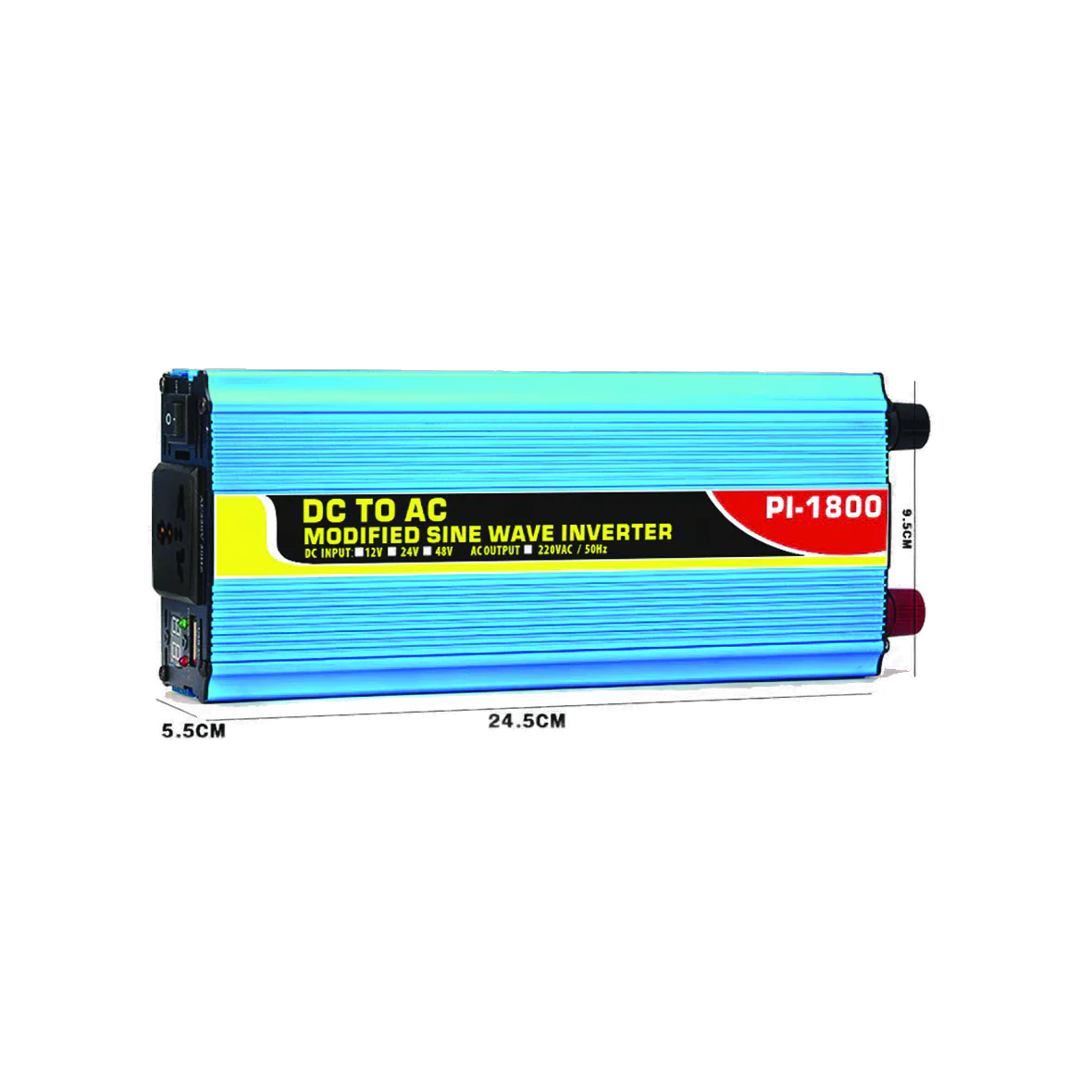 Conqueror 900 Watt Power Inverter DC 12 To AC 220V - PI1800