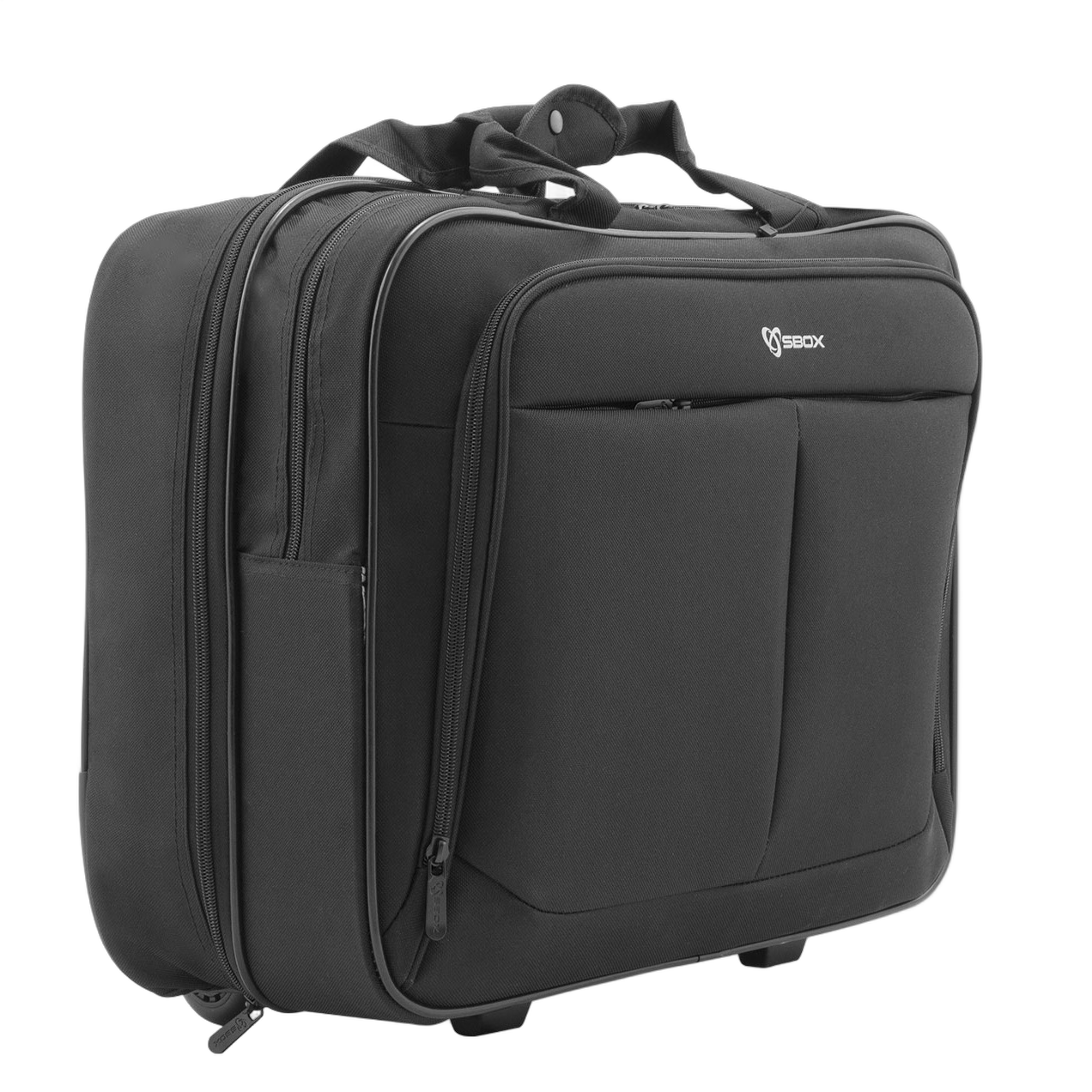 Conqueror Carry-on Luggage Backpack Wheeled Trolley Fits 15.4 Inch Laptop - LST1083
