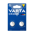 Mitsubishi Lithium Button Cell Battery 3 Volt for Watches, Cameras Pack of 5 - CR2025