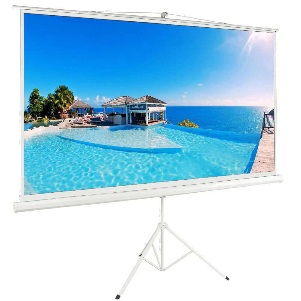 Conqueror Projection Screen 136" with Tripod - HPSC3