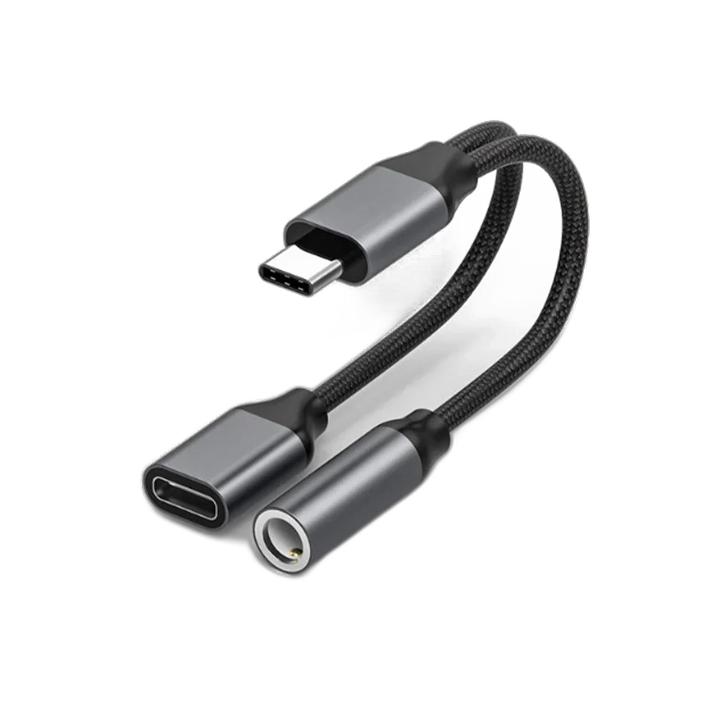 Conqueror Cable Audio Type C - 3.5mm With Charging Function - C86B