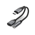 Conqueror Cable Audio Type C - 3.5mm With Charging Function - C86B