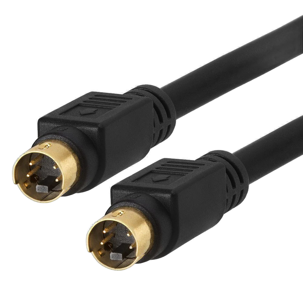 Conqueror Cable S-Video 4mm to S-Video 4mm Male to Male 1.5 Meter - C54