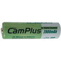 CamPlus AA Rechargeable Battery 2800 mAh Pack of 2 - CM2800AA