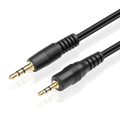 Conqueror Cable 3.5mm Audio Output to 3.5mm Audio Output 1.5 Meter Black - C32