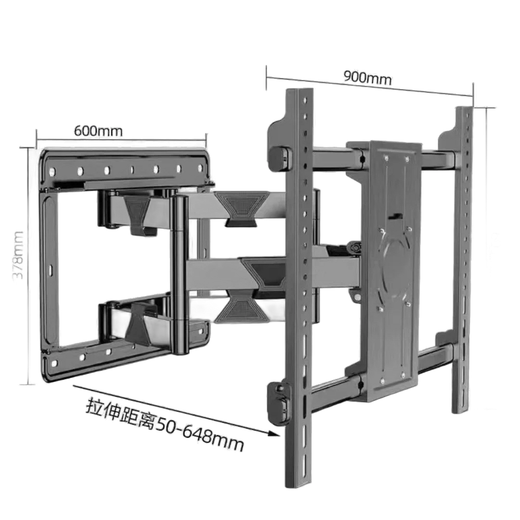 Conqueror Articulating Stand for LED / LCD / Plasma TV 75''-120'' - HA120