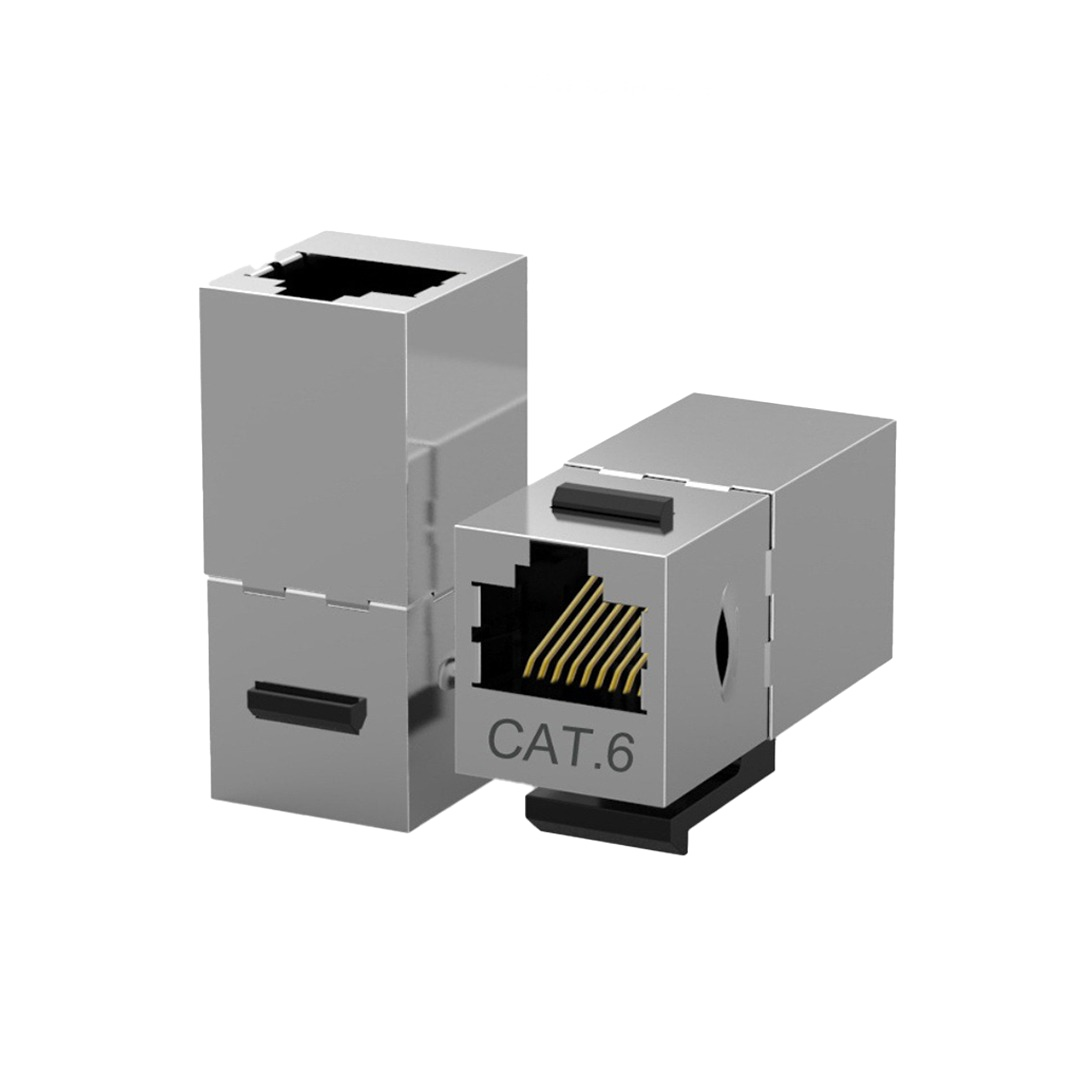 Conqueror CAT 6 Female To Female Keystone Jack 8P8C Plug - P255