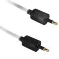 Conqueror Fiber Optic Cable 3.5mm to 3.5mm 1.5 Meter Black - C117B