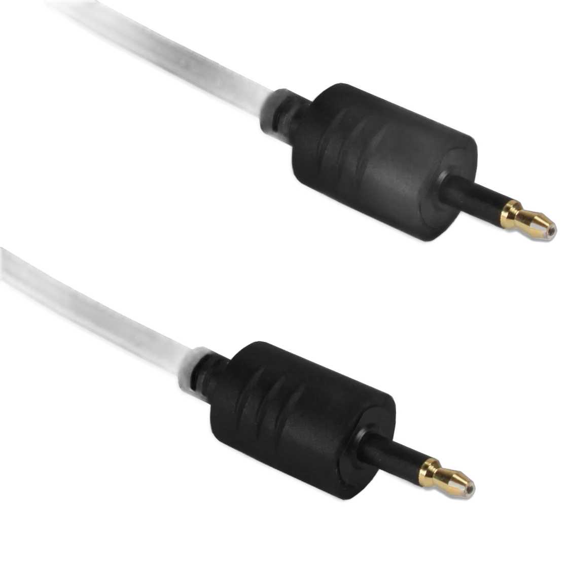 Conqueror Fiber Optic Cable 3.5mm to 3.5mm 1.5 Meter Black - C117B