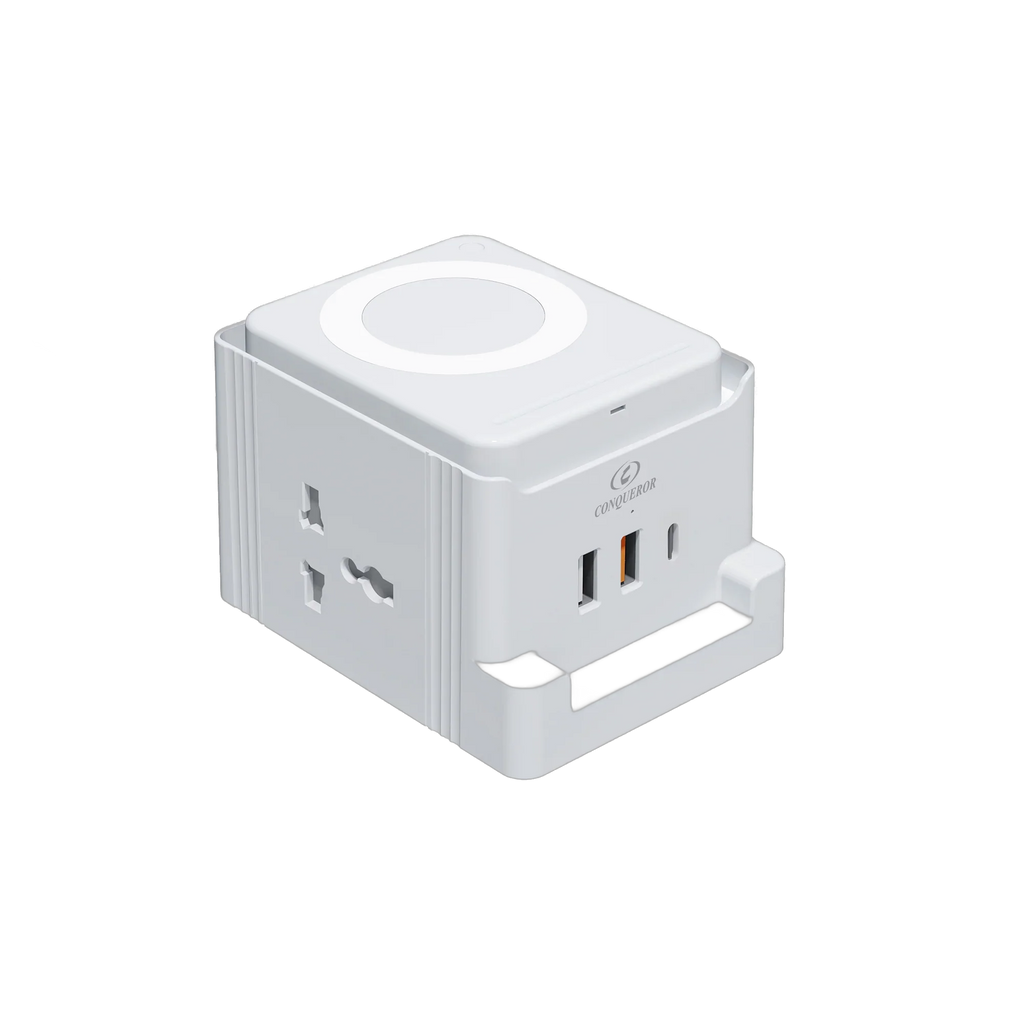 Conqueror Power Socket station 2 Meters + 2USB-A + 1ISB-C- G161U