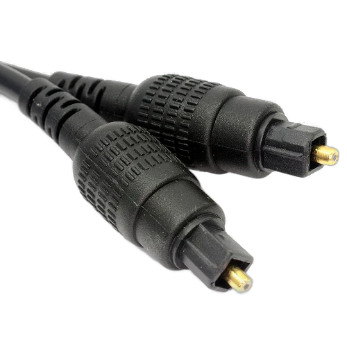 Conqueror Fiber Optic Cable Toslink to Toslink 3 Meter Black - C117G