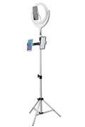 Conqueror Ring Light 12'' with Tripod for Mobile Cell Phone - F539B