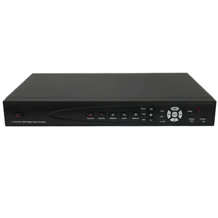 Conqueror 4 Channel DVR Security CCTV Kit Camera System Waterproof Outdoor Surveillance Camera with Motion Detection, Audio - TR0084HV