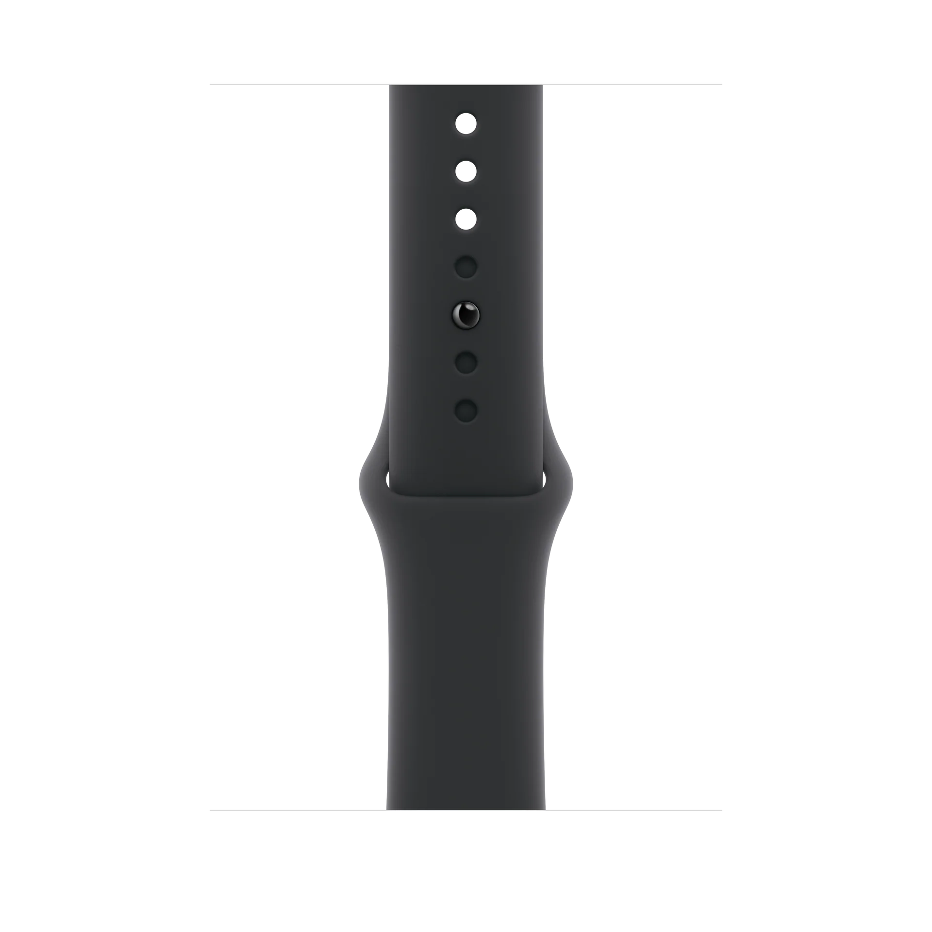 Apple 46mm Black Sport Band - S/M