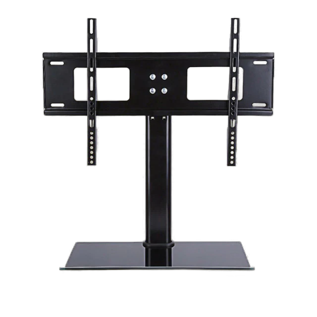 Conqueror Table Stand with Articulation for LED / LCD / Plasma TV 37''-55'' with 1 shelf for DVD player / AV component / cable box / TV Accessories - H146
