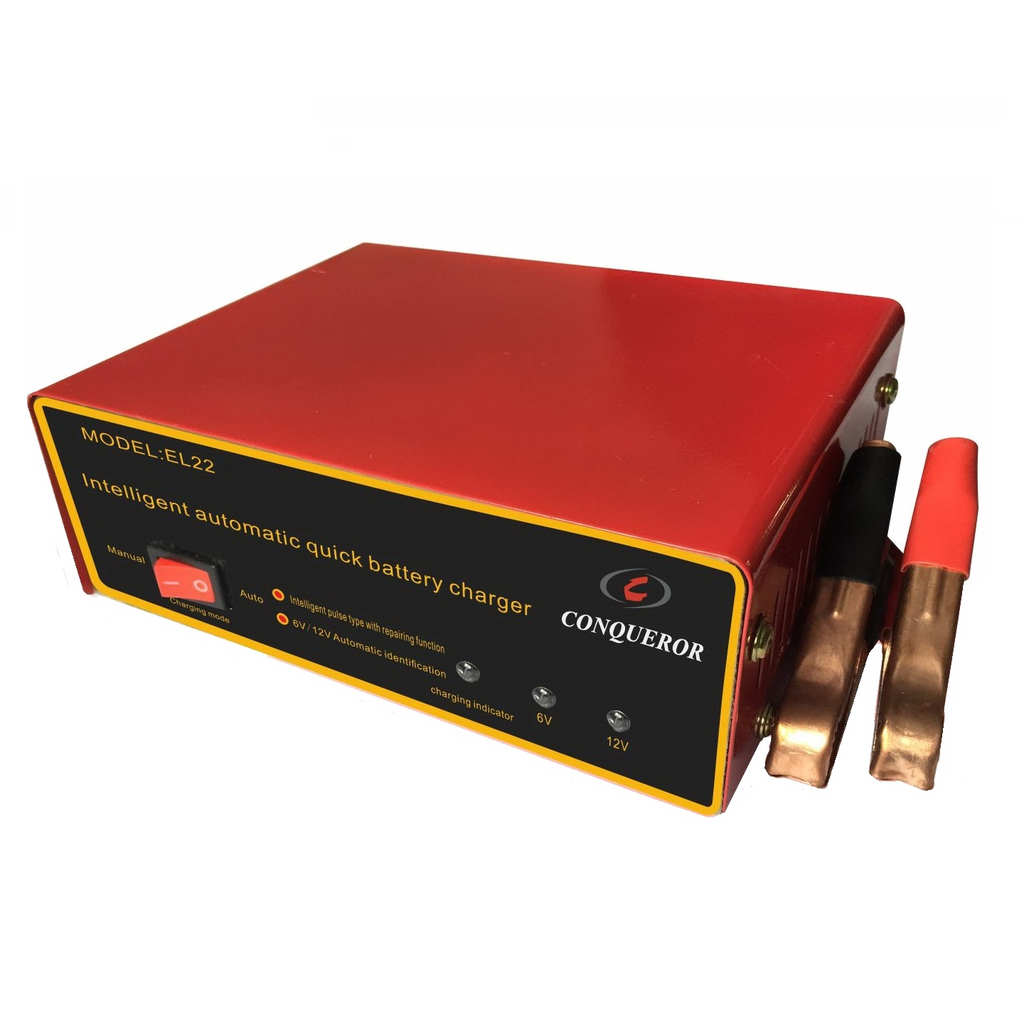 Conqueror Battery Charger 6V / 12 Volt 10 Amp - EL22