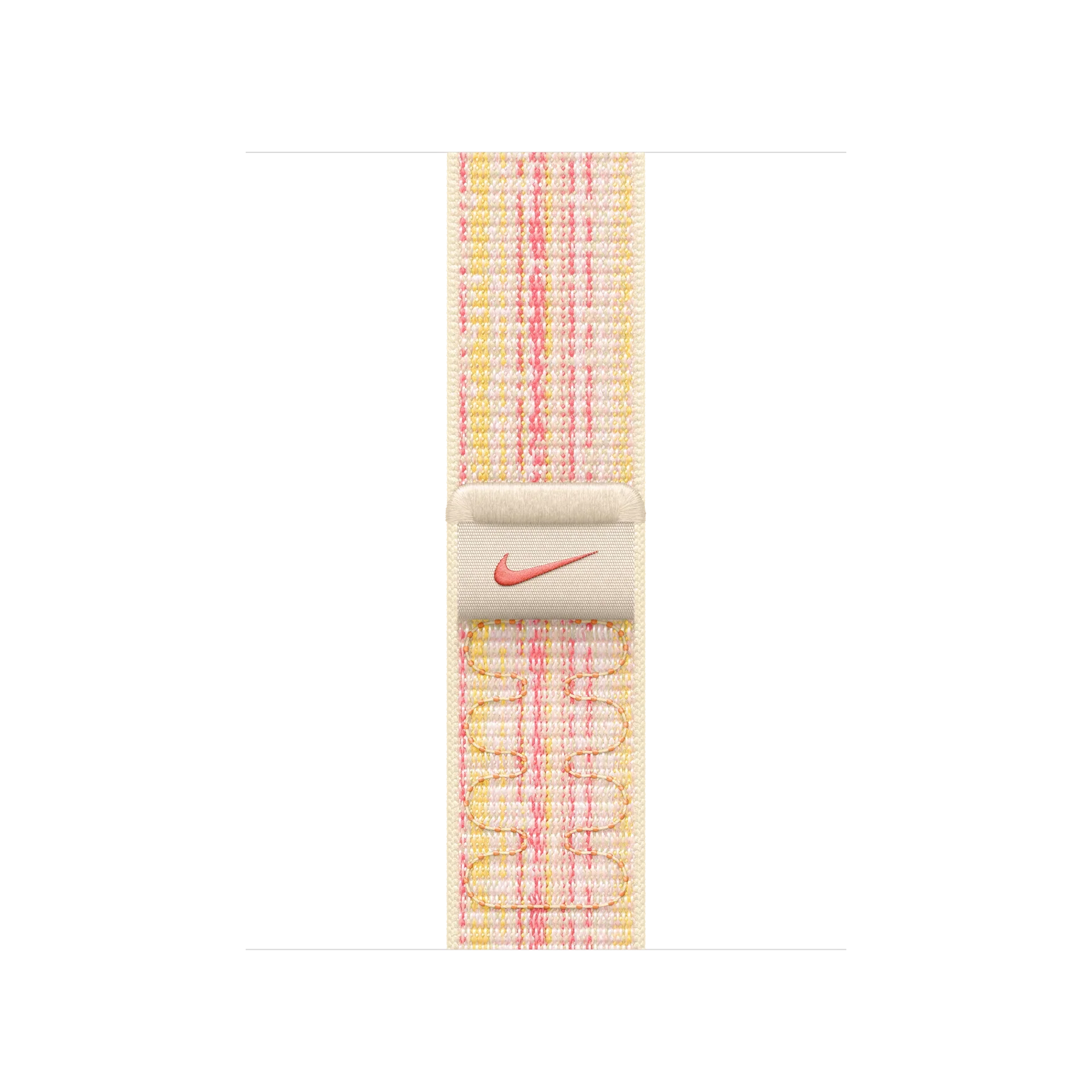 Apple 41mm Starlight/Pink Nike Sport Loop