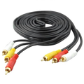 Conqueror Cable 3 x RCA to 3 x RCA 10 Meter - C39C