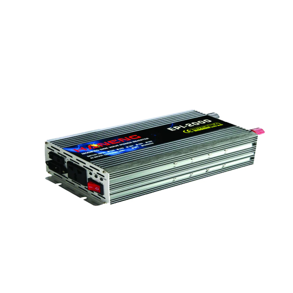 Conqueror 1600 Watt Power Inverter Charger 24V DC to AC With UPS Function For Power Outage Emergency - EPI2000