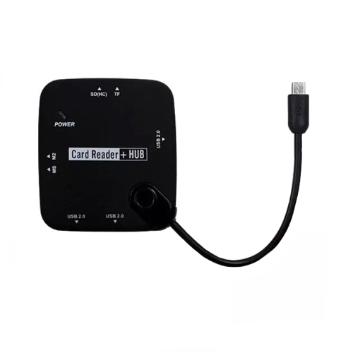Oleiti All-in-One Memory Card Reader Hub for SDHC, MMC, TF, M2, MICRO SD, MS - CM88