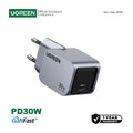 UGREEN NEXODE 30W GaN Tech Chip, Smart & Fast Charger for Phones