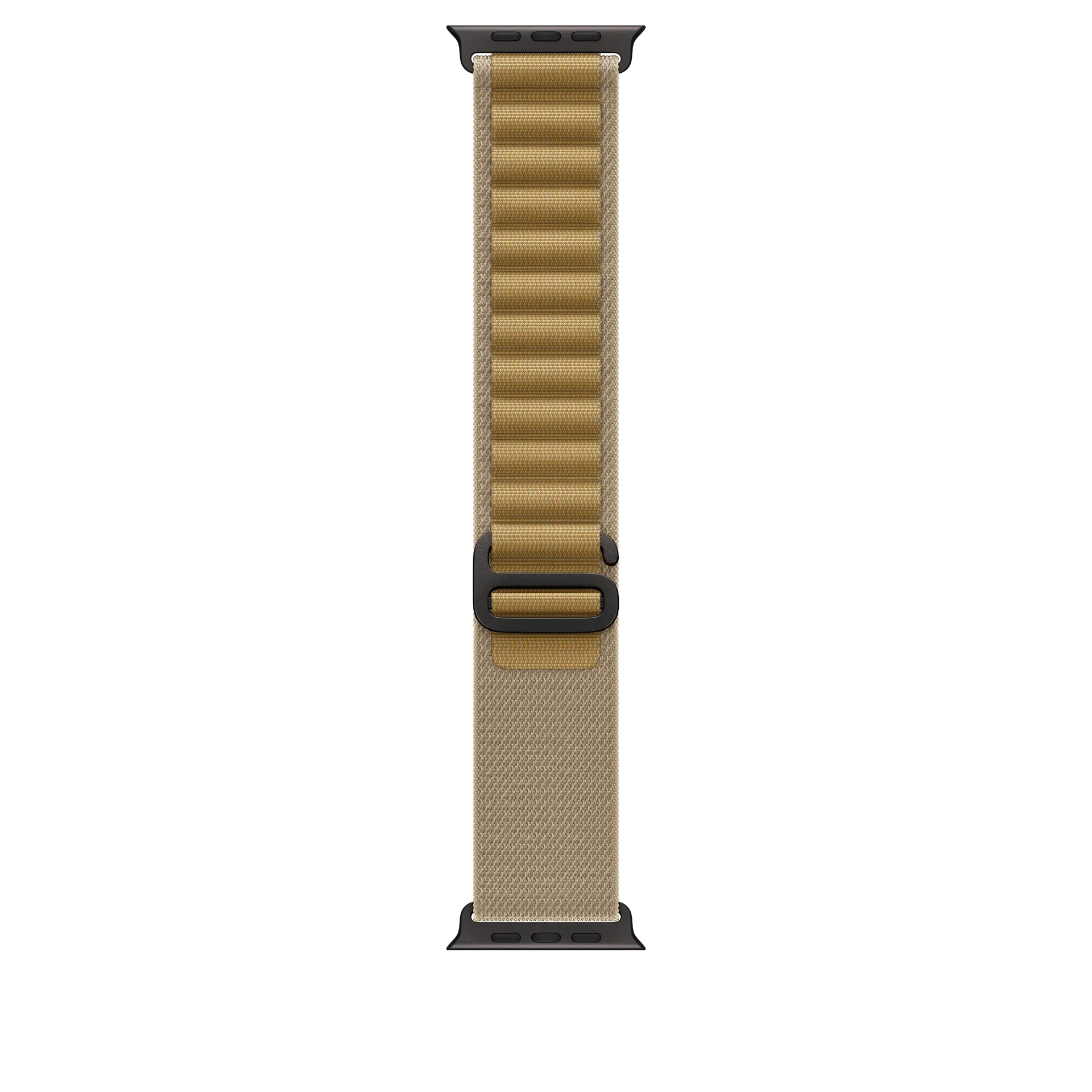 Apple 49mm Tan Alpine Loop - Medium - Black Titanium Finish