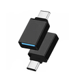OTG USB-C Male to USB-A Female Adapter