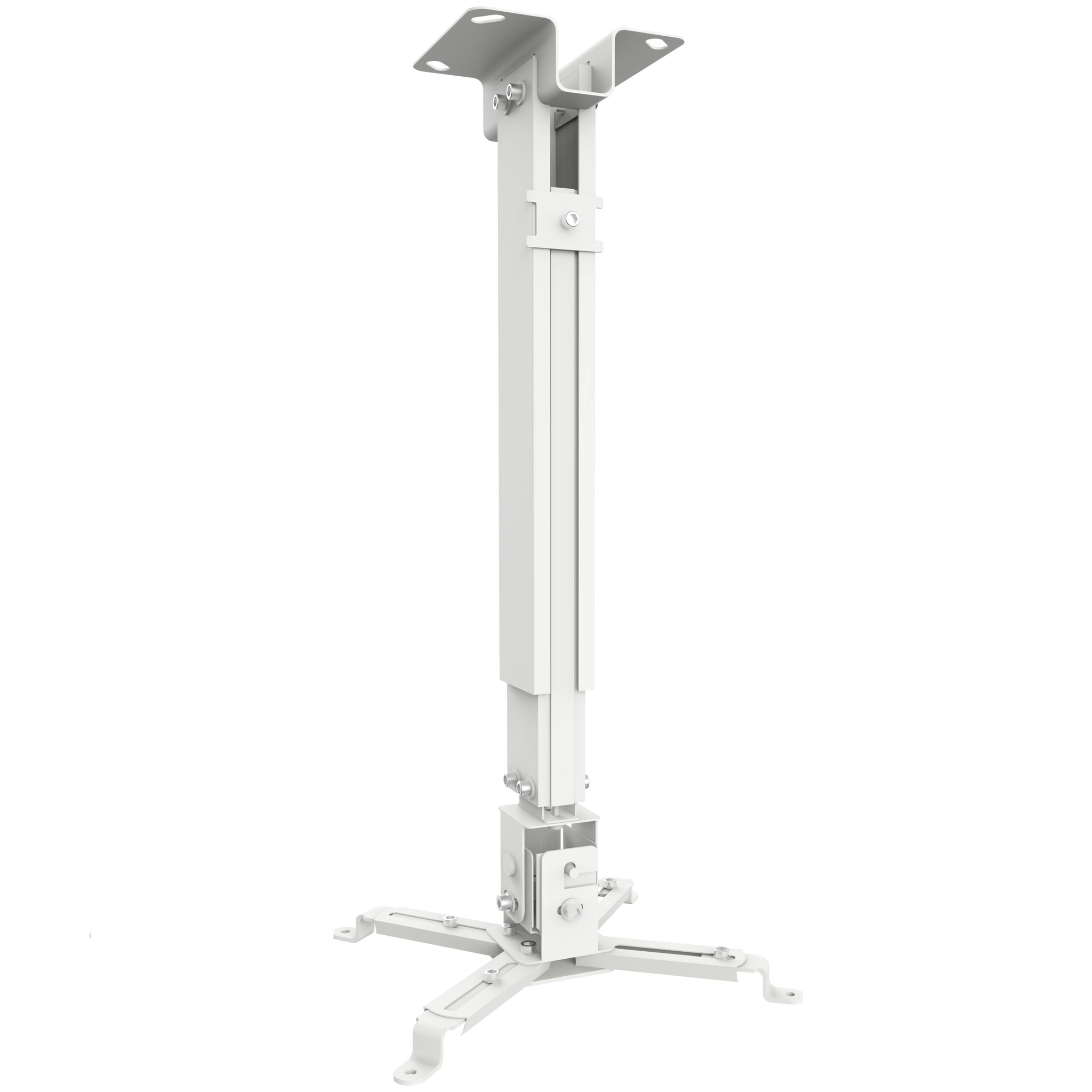 Conqueror Ceiling or Wall Stand Bracket Shortthrow for Projector Tilt & Rotate, Distance 43cm-65cm, 10kgs, Universal Mounting Pattern - H94B