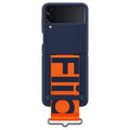 Samsung Galaxy Z Flip3 5G Cover With Strap - Navy