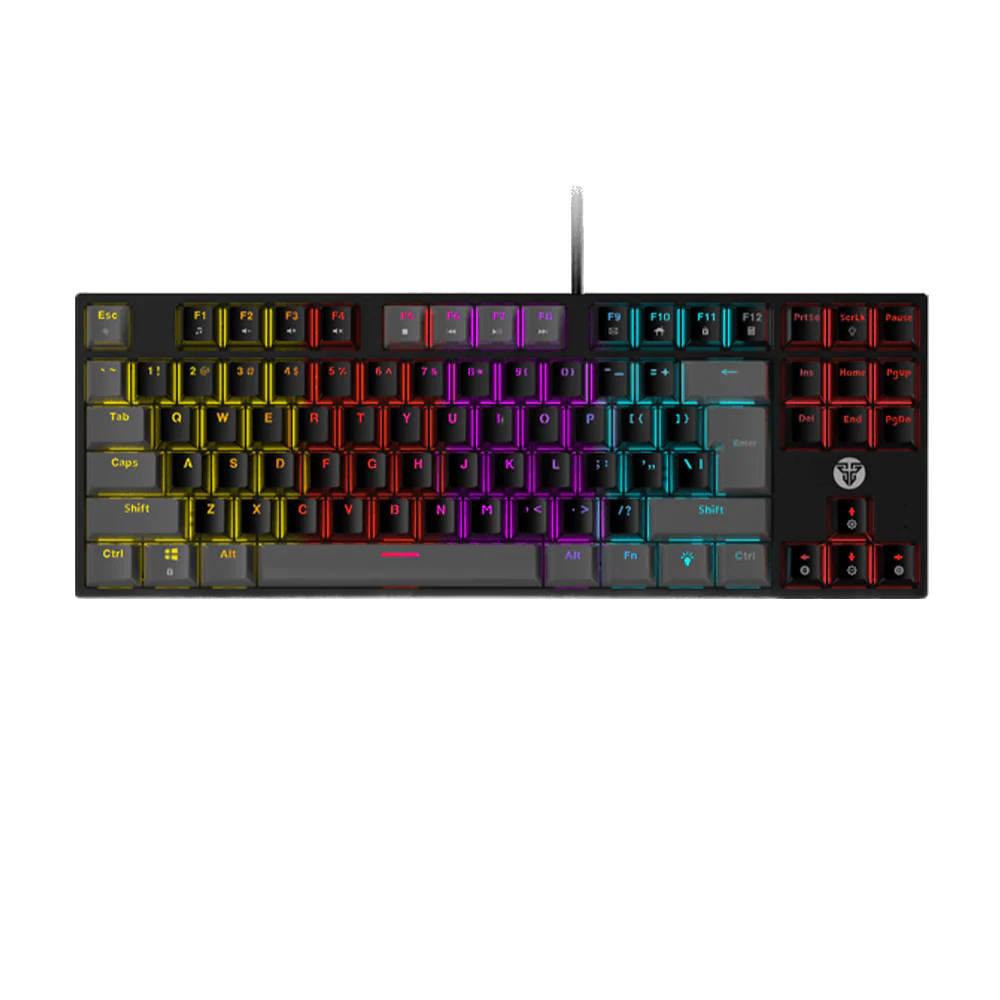 Fantech Keyboard Mk876 - Atom Tkl Rgb Mechanical Switch 87 Keys