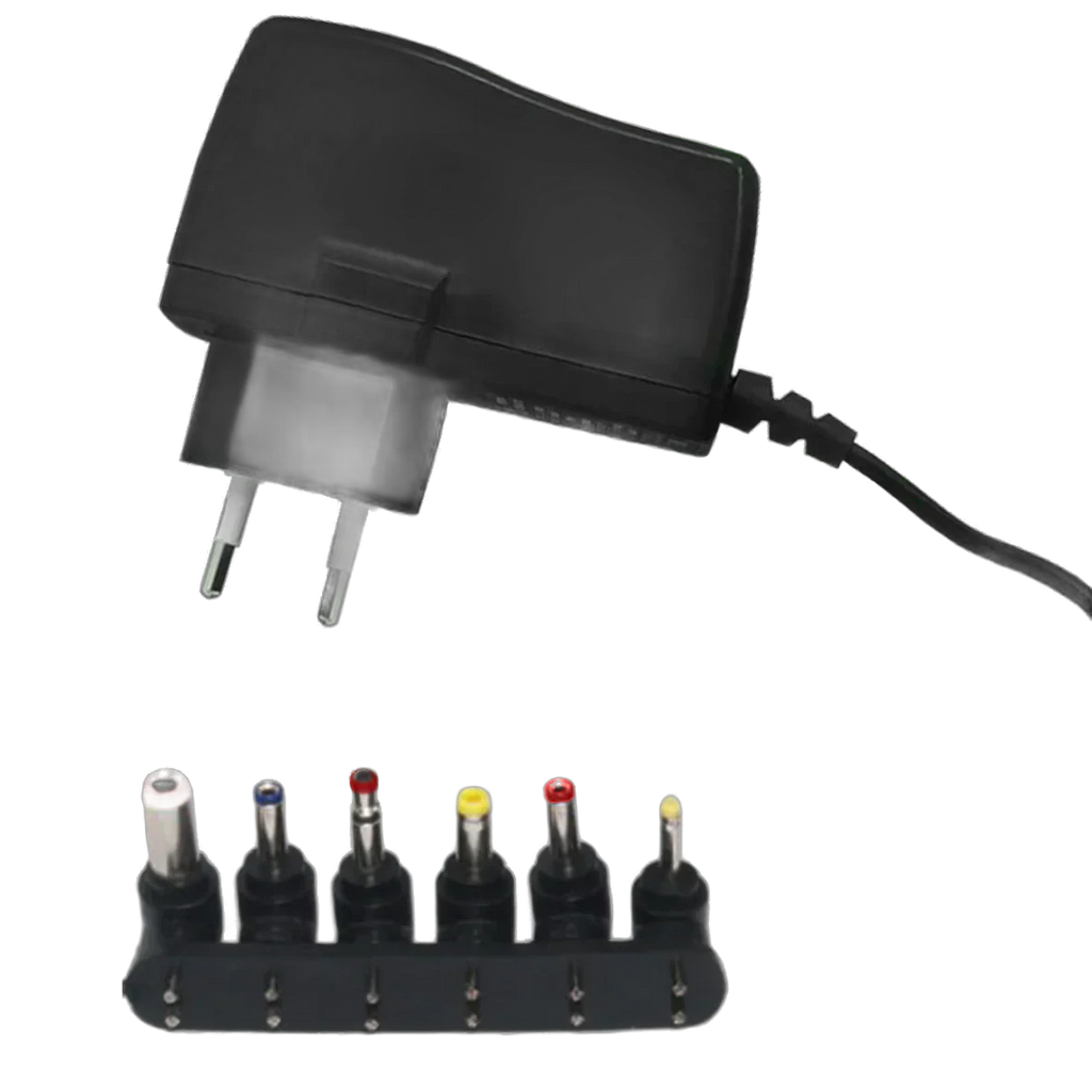 Lianlong 3V 4.5V 5V 6V 6.5V 7V AC DC Power Adapter Charger 6 Selectable Adapter Tips Multi Voltage Universal Switching Power Supply 2500mA Max - LLAS2500