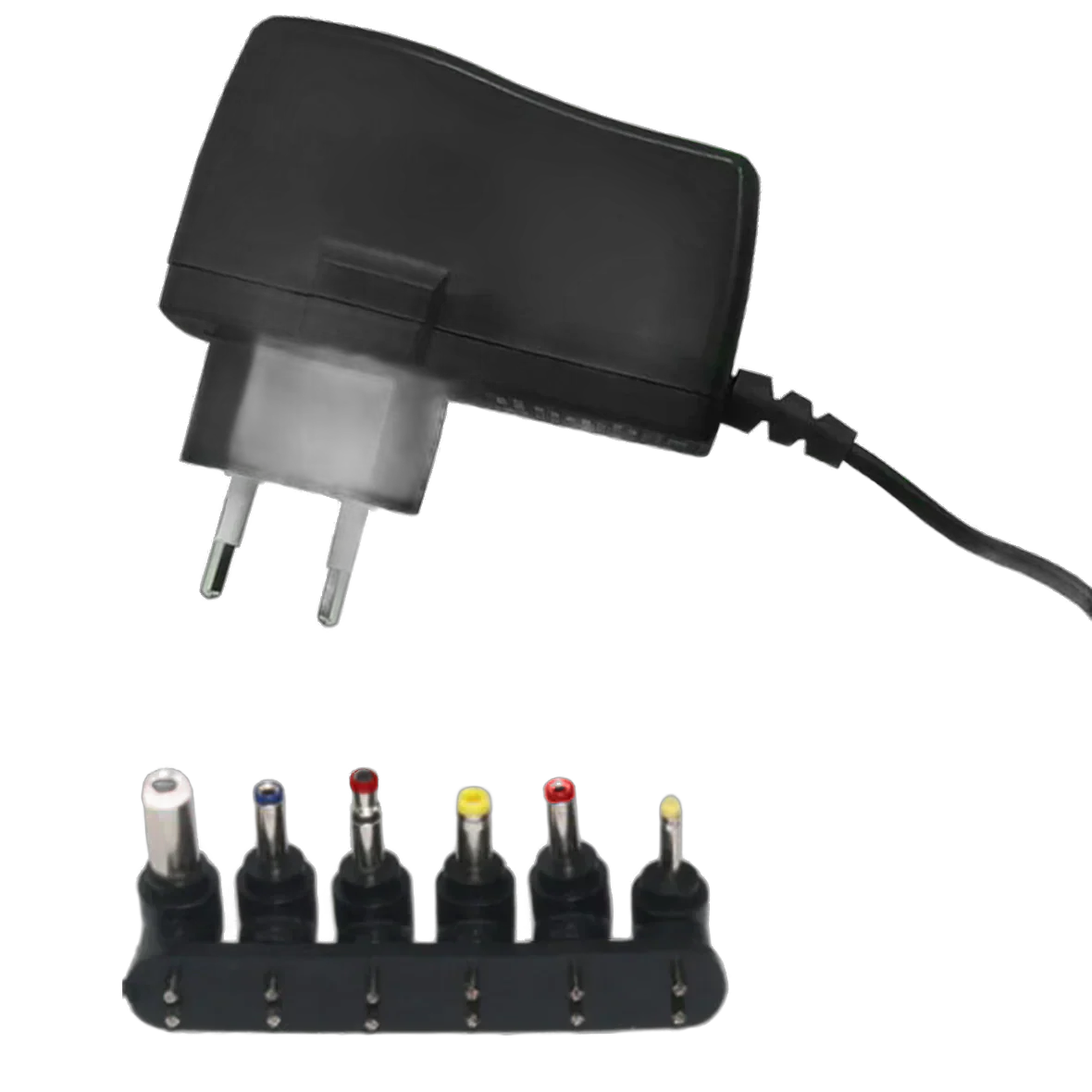 Lianlong 3V 4.5V 5V 6V 6.5V 7V AC DC Power Adapter Charger 6 Selectable Adapter Tips Multi Voltage Universal Switching Power Supply 2500mA Max - LLAS2500