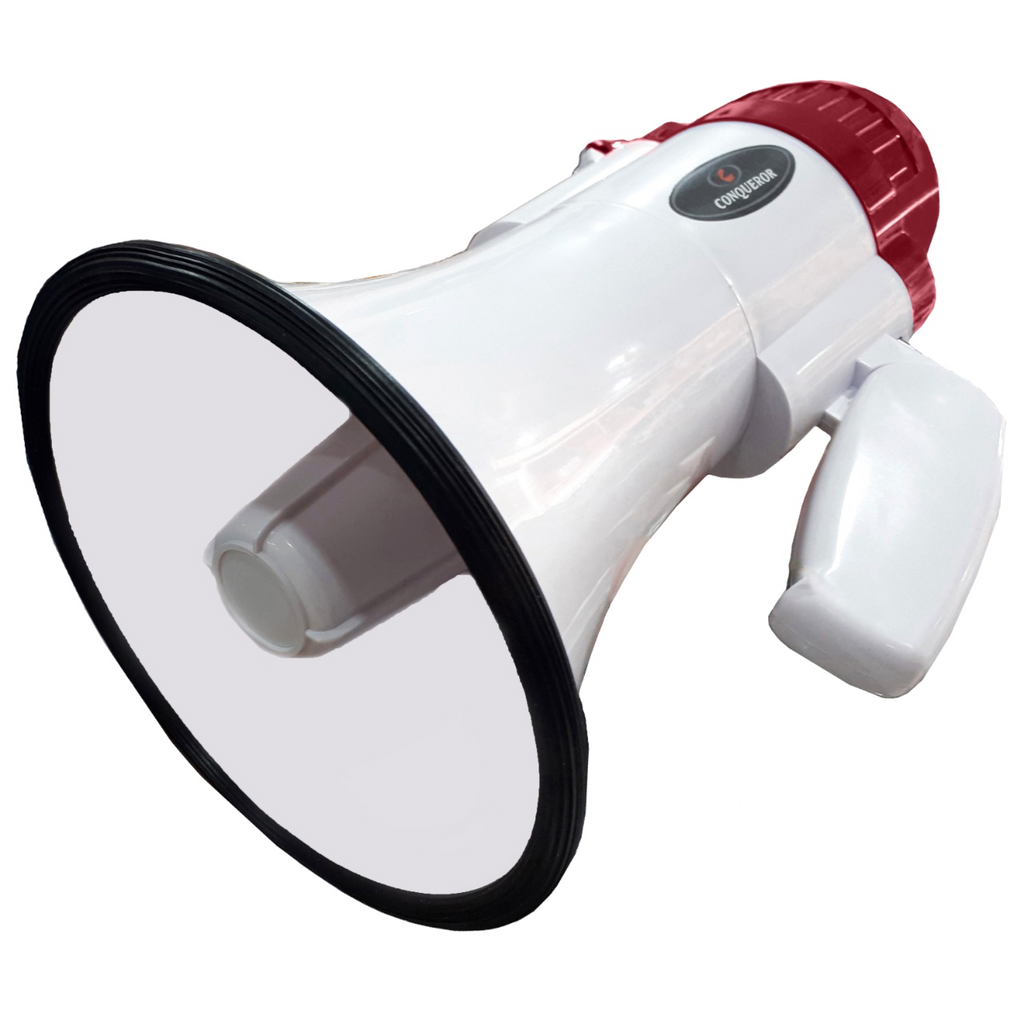 Conqueror Megaphone Speaker 15W with Volume & Voice Recording - G226