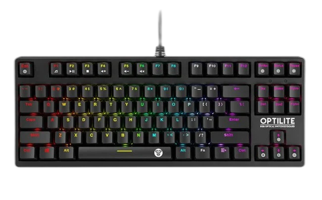 Fantech MK872RGB OPTILITE RGB Optical Switch Mechanical Keyboard | OPTILITE MK872