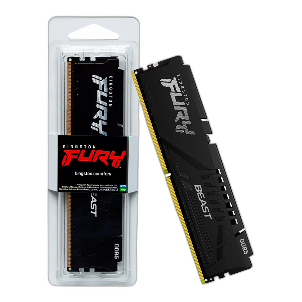 Kingston Fury Beast 16GB DDR5 6000Mhz RAM KF560C36BBE2-16
