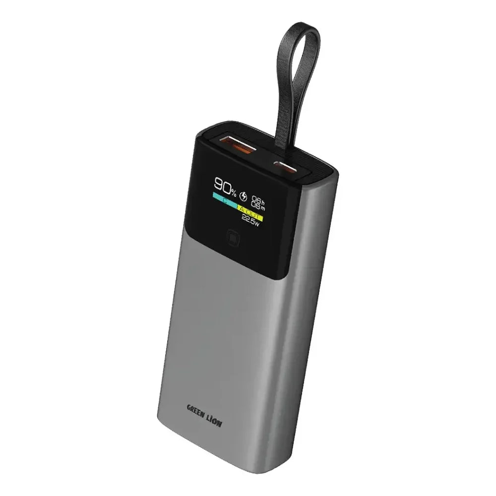 Green Lion Voltix PD20W 10000mAh Power Bank Grey